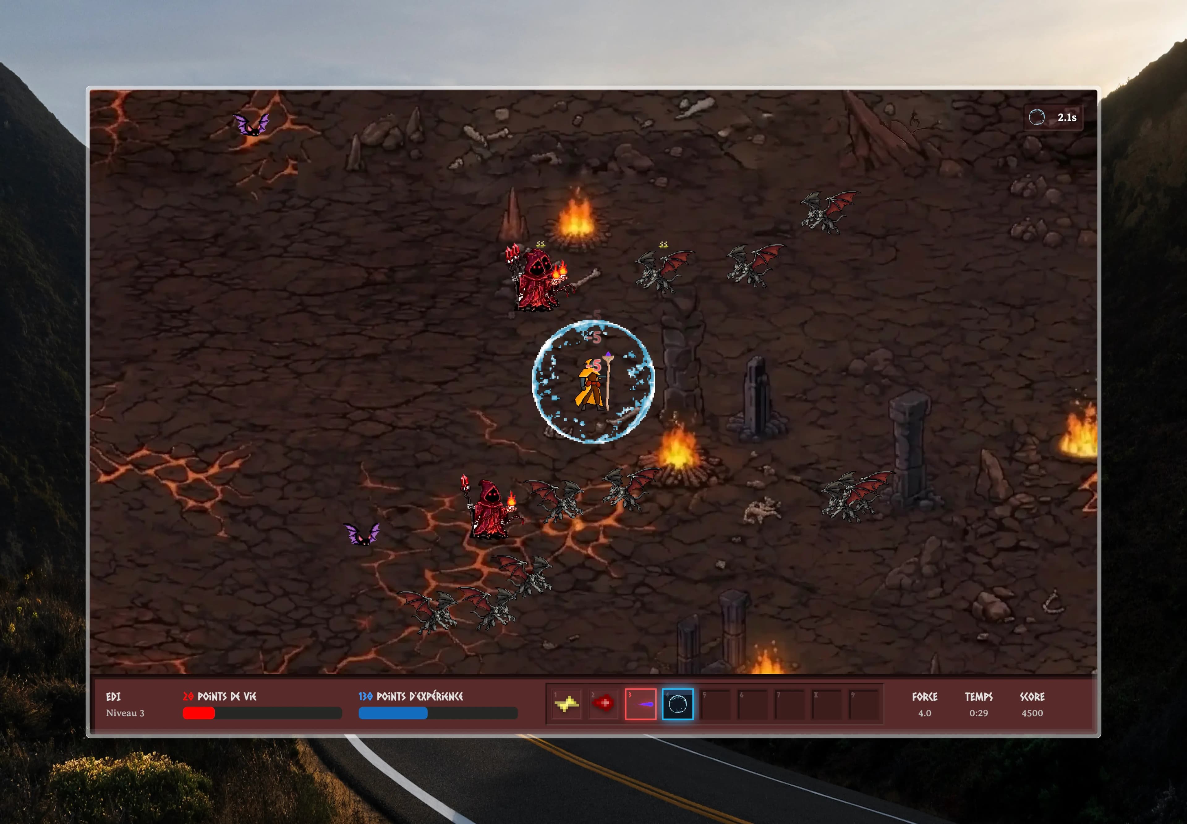 Screenshot of Inferno Survivors